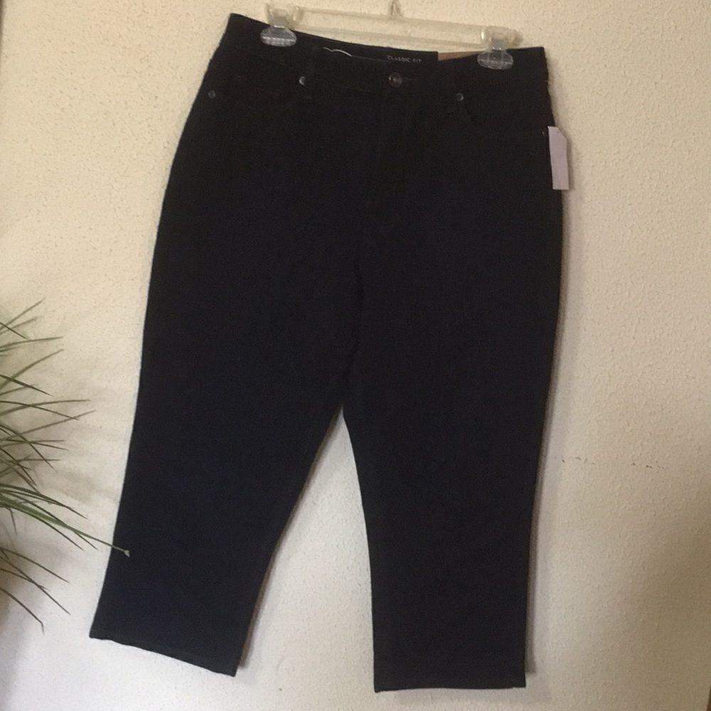 New Knit Denim Crop Jeans 10
